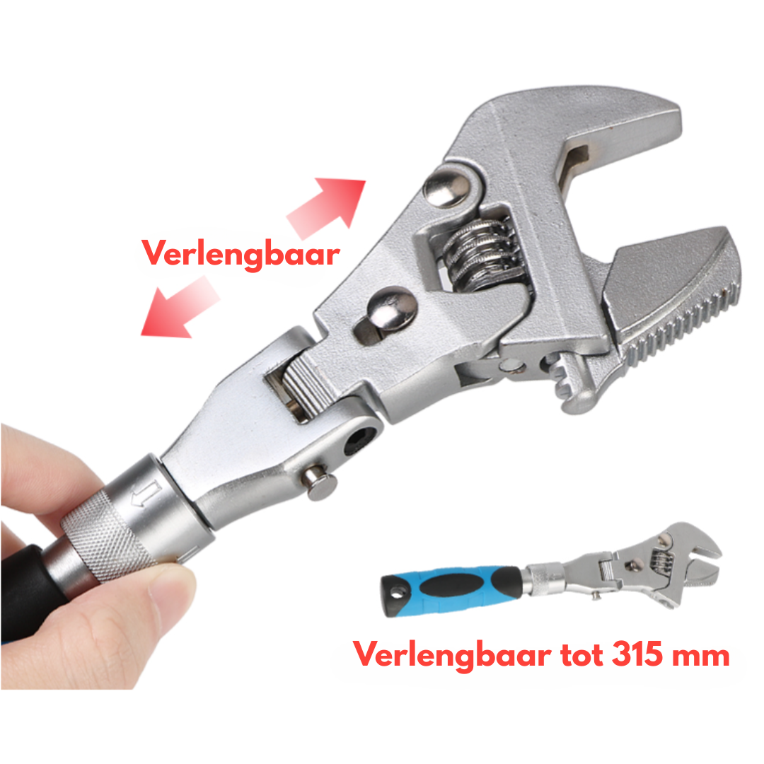 10 Inch Verstelbare Moersleutel: Dubbele Modus, Maximale Opening 35mm - Een Must-Have Voor Elke Klusser