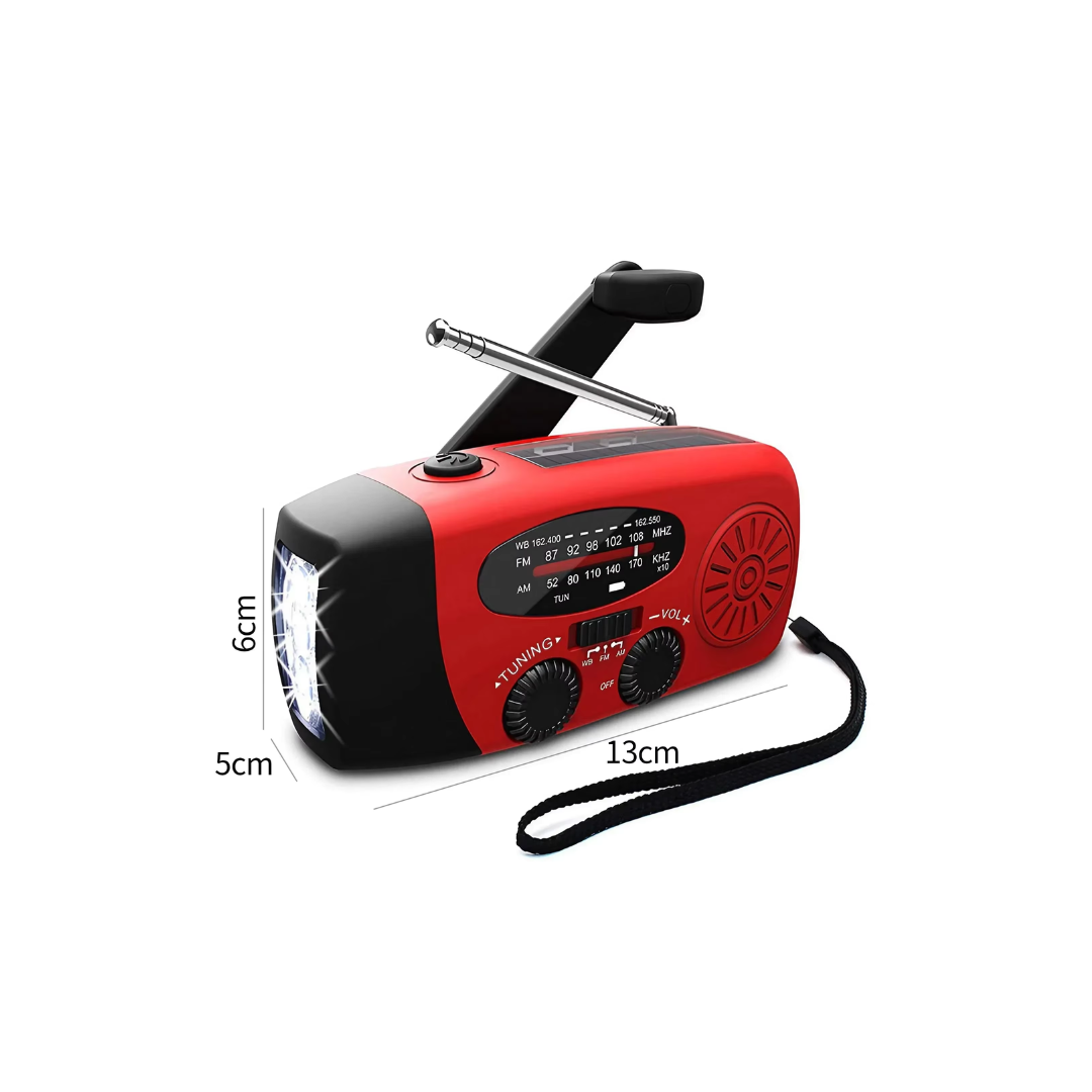 Ultieme Multifuncionele Radio: Meerdere Functies, Eenvoudig Opladen - Houd Jezelf Geïnformeerd, Waar Je Ook Bent : werkplek, outdoor, camping, in de natuur...