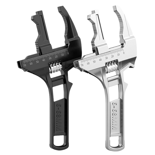 Groot bereik, klein formaat: Welltool Verstelbare Sleutel 6-68mm