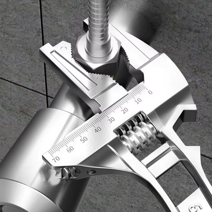 Groot bereik, klein formaat: Welltool Verstelbare Sleutel 6-68mm
