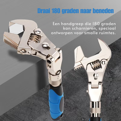 10 Inch Verstelbare Moersleutel: Dubbele Modus, Maximale Opening 35mm - Een Must-Have Voor Elke Klusser