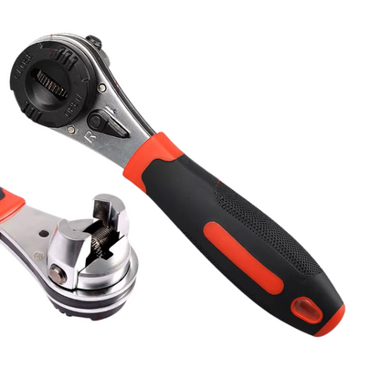 Eén sleutel voor alles: Welltool Universele Verstelbare Ratelsleutel (6-22mm)