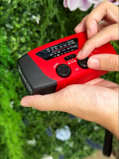 Ultieme Multifuncionele Radio: Meerdere Functies, Eenvoudig Opladen - Houd Jezelf Geïnformeerd, Waar Je Ook Bent : werkplek, outdoor, camping, in de natuur...