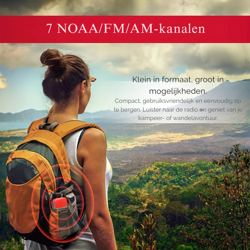 Ultieme Multifuncionele Radio: Meerdere Functies, Eenvoudig Opladen - Houd Jezelf Geïnformeerd, Waar Je Ook Bent : werkplek, outdoor, camping, in de natuur...