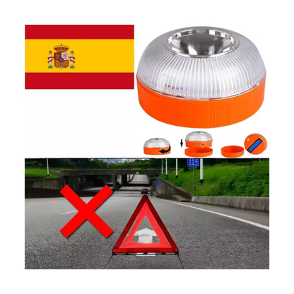 Noodbakenlicht: USB Oplaadbaar, Magnetisch & Super Helder