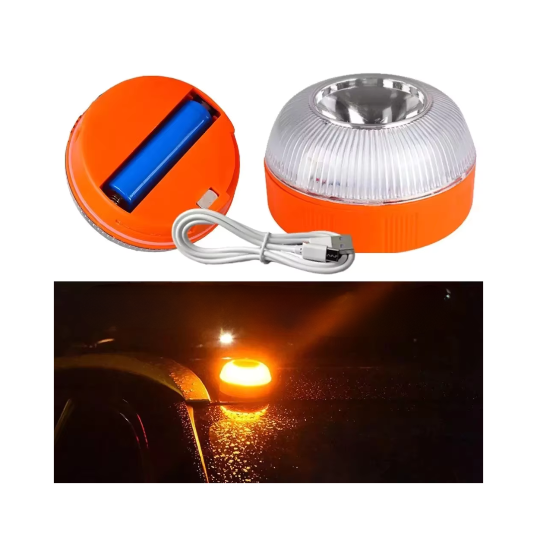 Noodbakenlicht: USB Oplaadbaar, Magnetisch & Super Helder